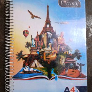 VICTORY A4 Size Spiral Notebook