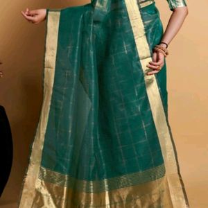 Green Saree