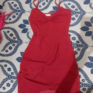 Party Wear Red Dress