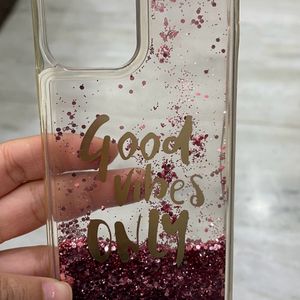 iPhone 12 Transparent Good Vibes cover
