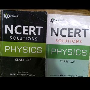 NCERT SOLUTIONS CHEMISTRY And PHYSICS For 11th And 12th Class With NCERT Exemplar Problems