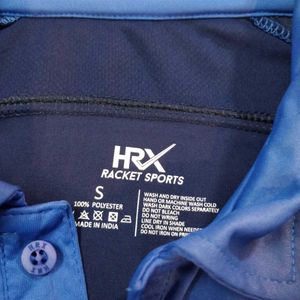 Blue Polo Sports Tshirt HRX