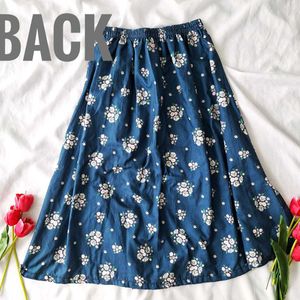 Floral Half Skirt