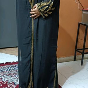 Dubai Abaya Coat Fully Embellished