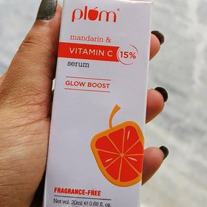 Plum mandarin & VITAMIN C 15%serumGLOW BOOST