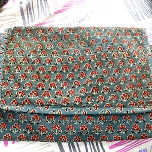 Ajrakh Pattern Cotton Sling Bag