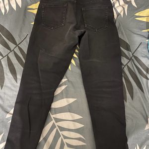 Women Black Faded Skinny Jeans Clearance Sale