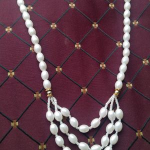 White Necklace🤍✨For Girls