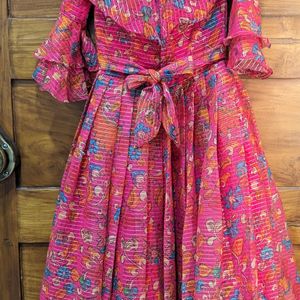 Girls Traditional  Frock For 7-8 And 9-10 Years