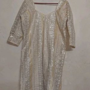 Very Beautiful Light Yellow Kurti Like New