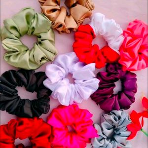 Beautiful Handmade Satin Scrunchies 🤩