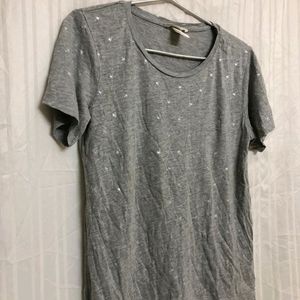 H&M Grey Short Sleeve T Shirt