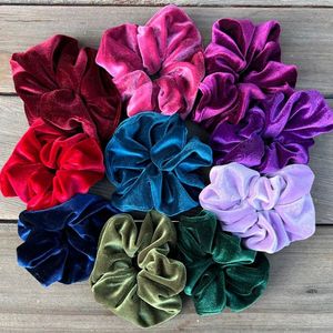 PURE VELVET SCRUNCHIES