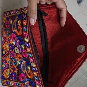 Beautiful Hand Clutch (Embroidery edition)