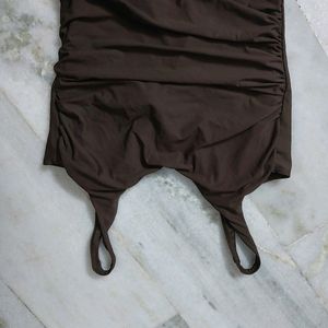 Brown Swimsuit