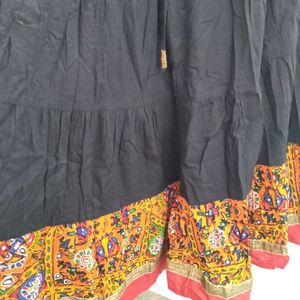 Black Ethnic Skirt