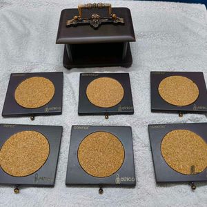 Premium High Quality Wooden Coaster Set