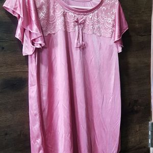 Baby Pink Night Dress