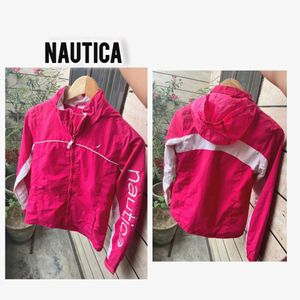 Nautica Pink Hooded jacket