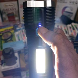 Multifunctional Rechargeable LED Torch Light