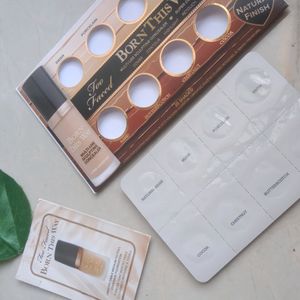 Too Faced Foundation Sample Card