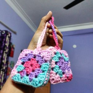 Crochet Pouch (2 Pair)