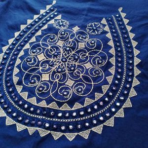 Blueish Blue Kurti