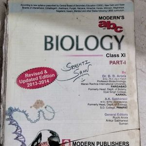 Abc Of Biology Class 11 Part-1