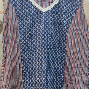 Brand New Katha Indigo Kurta Xl Size