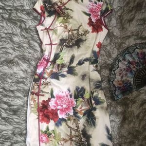 Floral Cheongsam