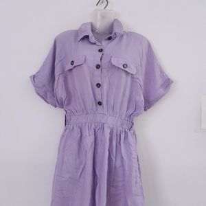 Lavender Casual Playsuit (Women's)