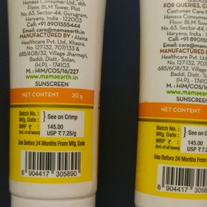 Mama Earth Vitamin C Glow Sunscreen