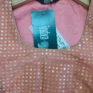 Sequence Kurti For . Onion Pink . Beautiful