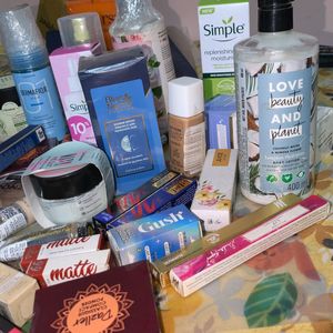 Branded Makeup And Skincare Declutter