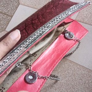 RED BEAUTIFUL CLUTCH BAG!!!