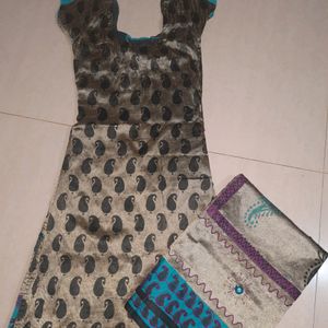 Ethinic Kurti With Dupatta