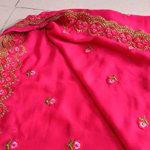 Beautiful Full Embroided Saree