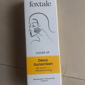 Foxtale Coverup Dewy Sunscreen Spf 70 PA++++