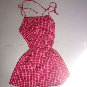 Y2k Fashion Dress Cum Topl