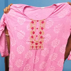 Pink Kurti