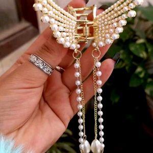 Long Tassel Hair Clip