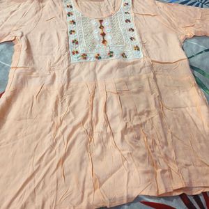 Nude Tunic Top..