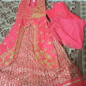 Indo Western Kurta with Plazo And Chunri