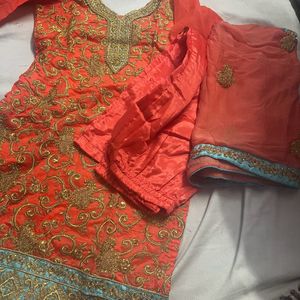 suit pant duppata dress