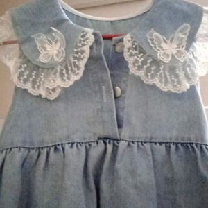 Denim dress