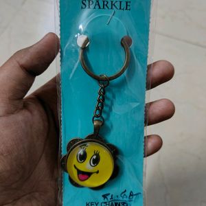 Keychain | New & Unused | Smiley | Small