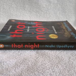 That 20 Years Night Book-50% Off On Delivery Fee