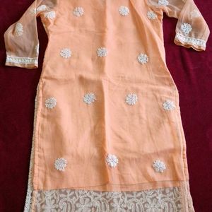 Chekankari Hand Work Kurta