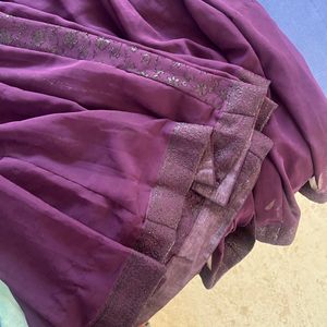 Pretty purple lehenga (only)