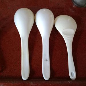 Plastic Spoon And Serving Spoo